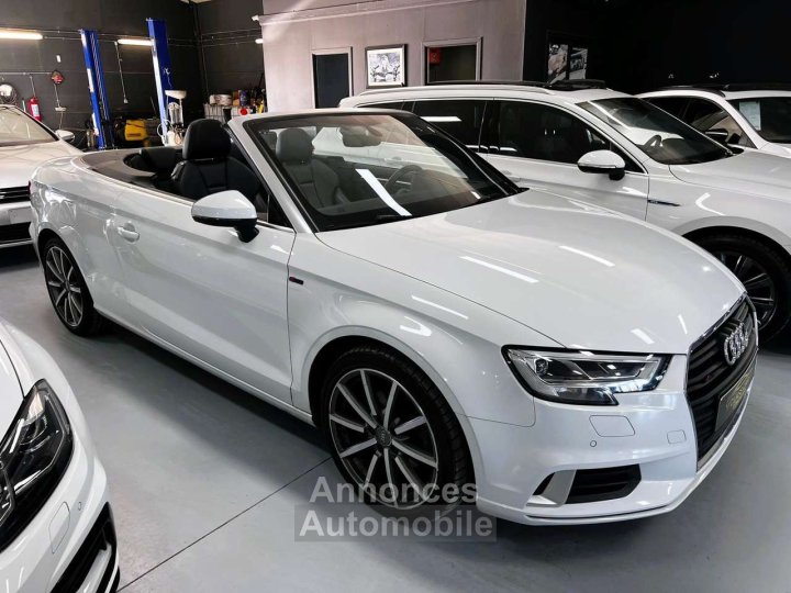 Audi A3 Cabriolet 20 TDi S-LINE BOITE AUTO COCKPIT RADAR - 2