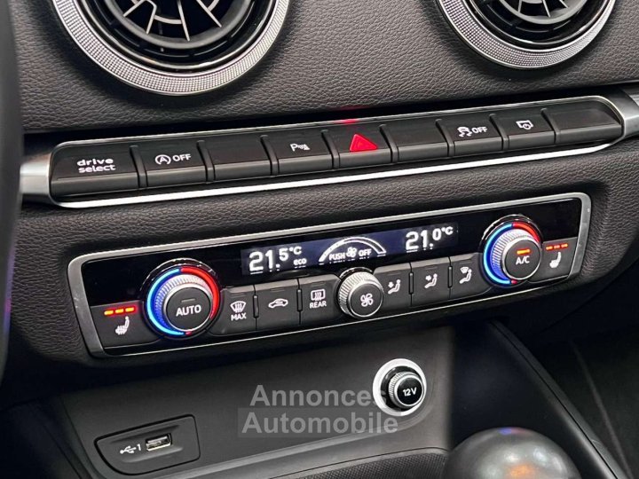 Audi A3 Cabriolet 20 TDi S-LINE BOITE AUTO COCKPIT RADAR - 9