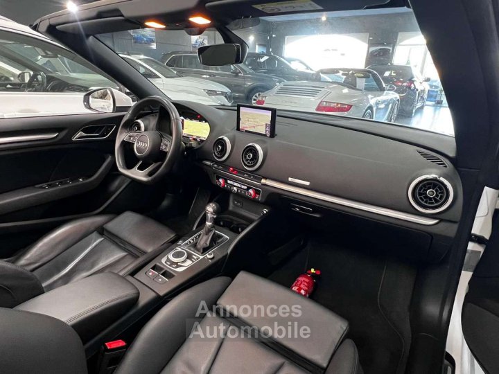 Audi A3 Cabriolet 20 TDi S-LINE BOITE AUTO COCKPIT RADAR - 12