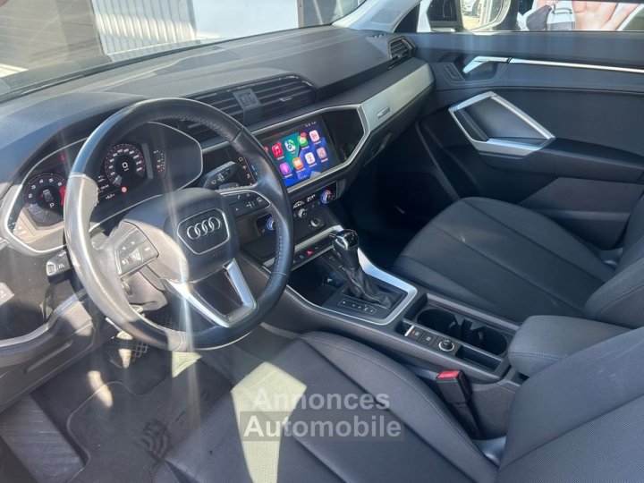 Audi Q3 15l 35 tfsi 150ch design apple carplay sans fil %2B sieges chauffants radars av-ar - 10