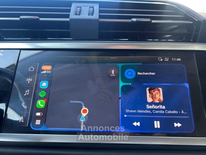 Audi Q3 15l 35 tfsi 150ch design apple carplay sans fil %2B sieges chauffants radars av-ar - 26