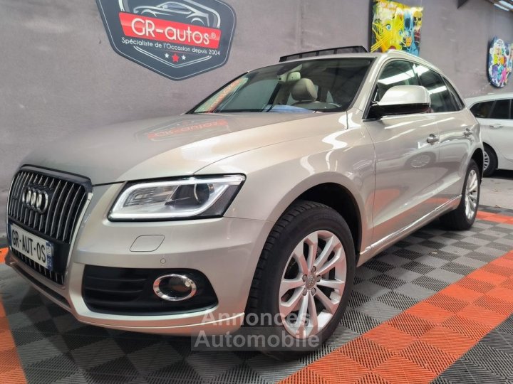 Audi Q5 20 Tdi 190cv S-TRONIC AVUS 1ere main Toit ouvrant Panoramique Cuir chauffant R&eacute;vis&eacute; et Garanti 12 mois - 1