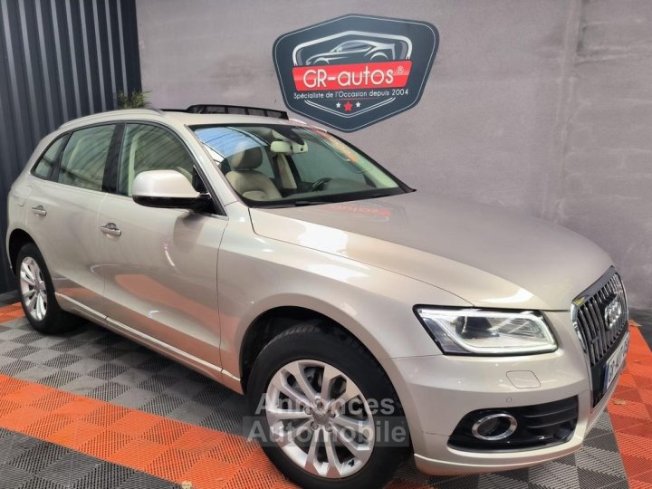 Audi Q5 20 Tdi 190cv S-TRONIC AVUS 1ere main Toit ouvrant Panoramique Cuir chauffant R&eacute;vis&eacute; et Garanti 12 mois - 4