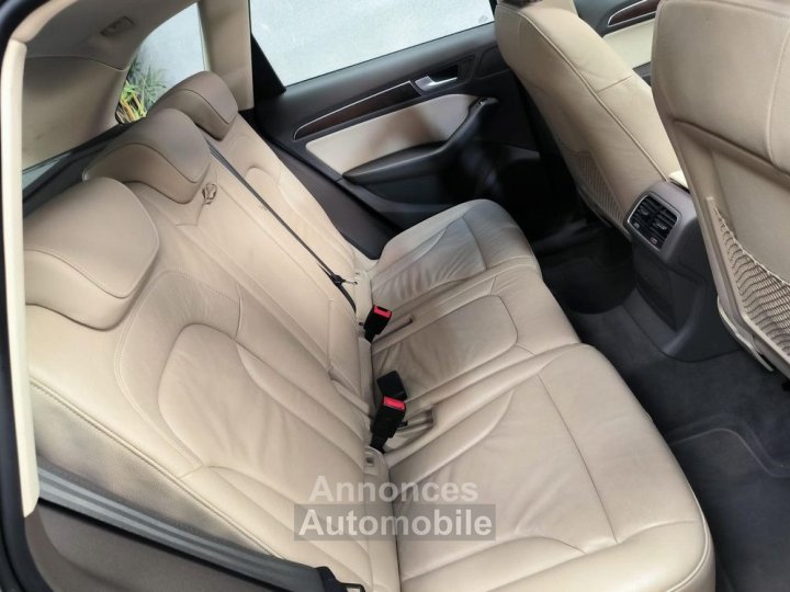 Audi Q5 20 Tdi 190cv S-TRONIC AVUS 1ere main Toit ouvrant Panoramique Cuir chauffant R&eacute;vis&eacute; et Garanti 12 mois - 8