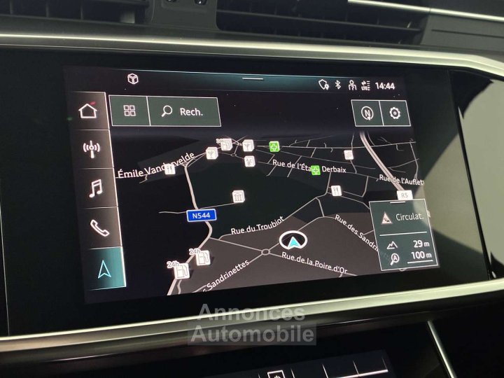 Audi A6 BREAK 20 TDi SPORT-1ERPRO-GPS-CUIR-ATTELAGE-PDC - 22