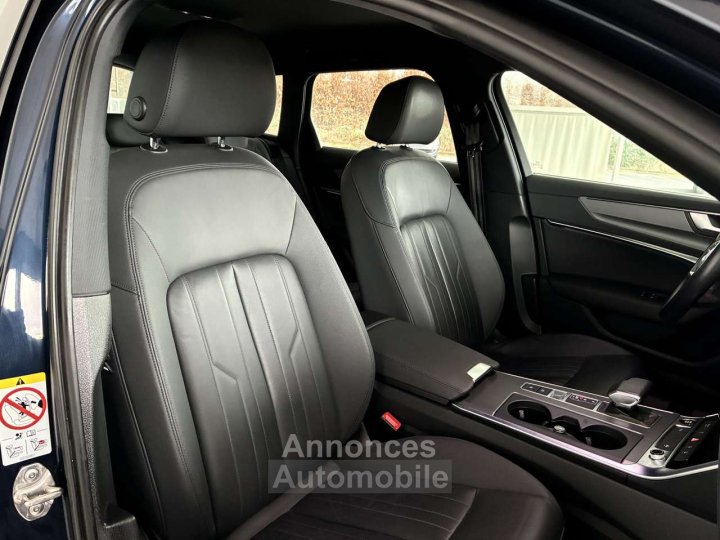Audi A6 BREAK 20 TDi SPORT-1ERPRO-GPS-CUIR-ATTELAGE-PDC - 25