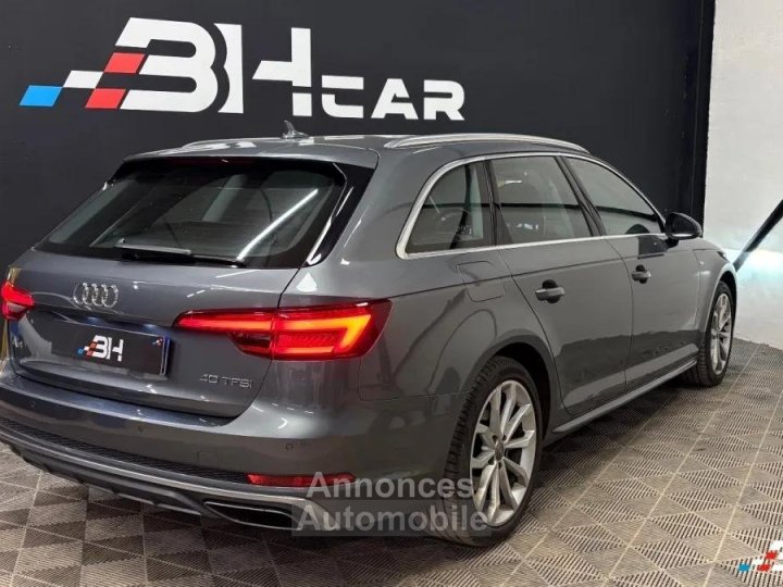 Audi A4 AVANT TFSI 190 S-TRONIC - 2019 - 127990km - Bo&icirc;te auto - Virtual - Si&egrave;ges chauffants - Suivi - 2