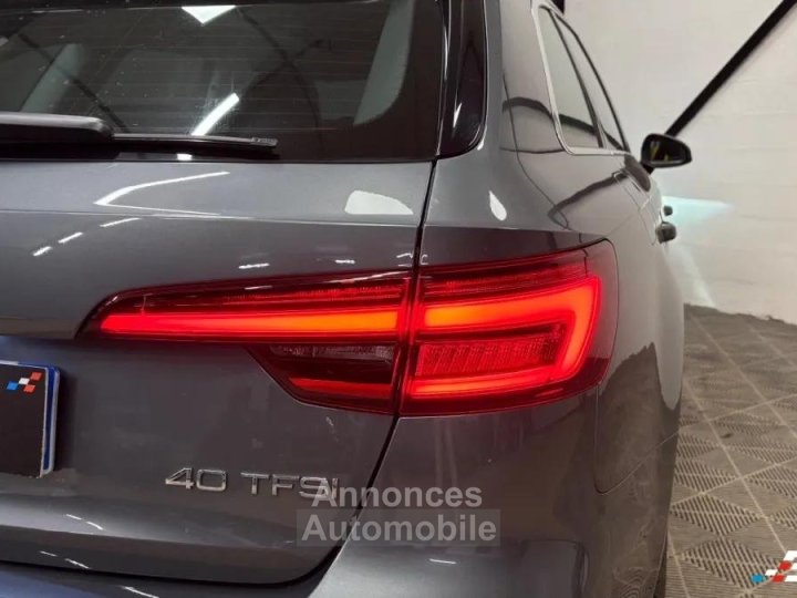Audi A4 AVANT TFSI 190 S-TRONIC - 2019 - 127990km - Bo&icirc;te auto - Virtual - Si&egrave;ges chauffants - Suivi - 6