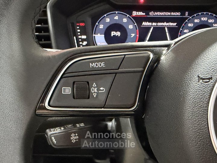 Audi A1 Sportback 25 TFSI 95 ch S tronic 7 Design - 19
