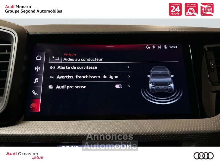 Audi A1 Sportback 40 TFSI 207 ch S tronic 7 S Line - 14