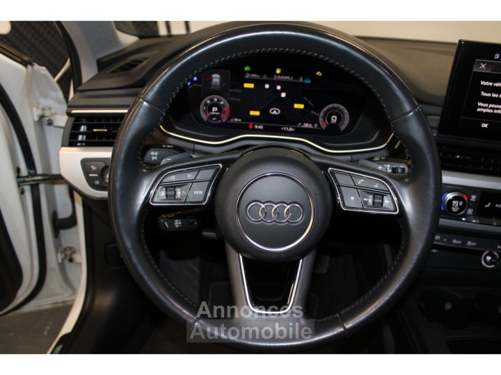 Audi A4 Avant 20 40 TDI 190 BV S-tronic Design Suivi Complet - 14