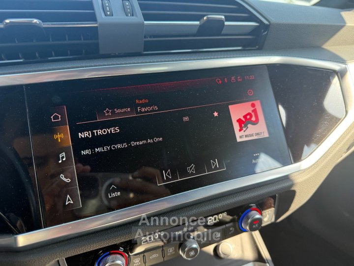 Audi Q3 Sportback 15 TFSI Mild Hybrid DSG7 150 cv - R&eacute;gulateur / Attelage / R&eacute;gulateur / Cam&eacute;ra De Recul / CT OK - - 23