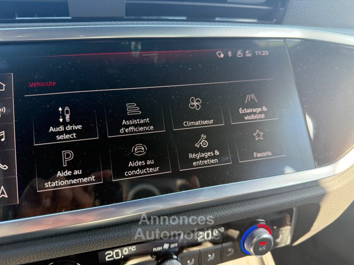 Audi Q3 Sportback 15 TFSI Mild Hybrid DSG7 150 cv - R&eacute;gulateur / Attelage / R&eacute;gulateur / Cam&eacute;ra De Recul / CT OK - - 27