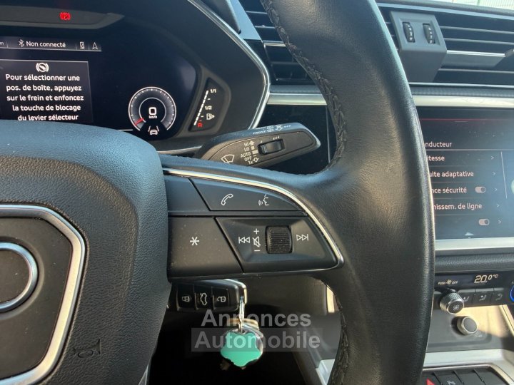 Audi Q3 Sportback 15 TFSI Mild Hybrid DSG7 150 cv - R&eacute;gulateur / Attelage / R&eacute;gulateur / Cam&eacute;ra De Recul / CT OK - - 33