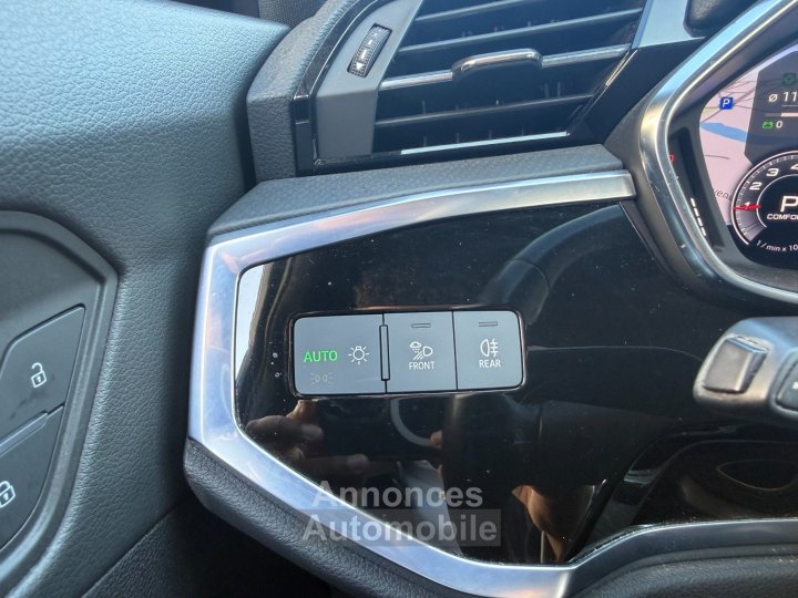 Audi Q3 Sportback 15 TFSI Mild Hybrid DSG7 150 cv - R&eacute;gulateur / Attelage / R&eacute;gulateur / Cam&eacute;ra De Recul / CT OK - - 38