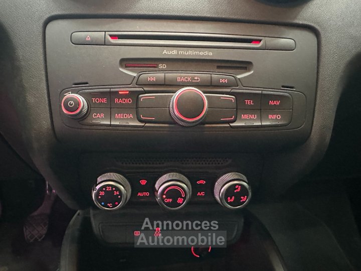 Audi A1 Sportback 12 TFSI 86 Ambiente ~ 5 Portes ~ Suivi - Radio / Bluetooth ~ R&eacute;gulateur - 15