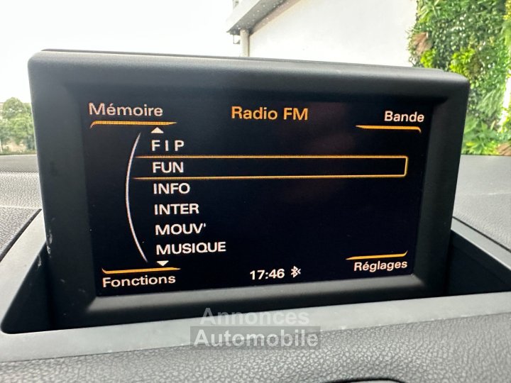 Audi A1 Sportback 12 TFSI 86 Ambiente ~ 5 Portes ~ Suivi - Radio / Bluetooth ~ R&eacute;gulateur - 18