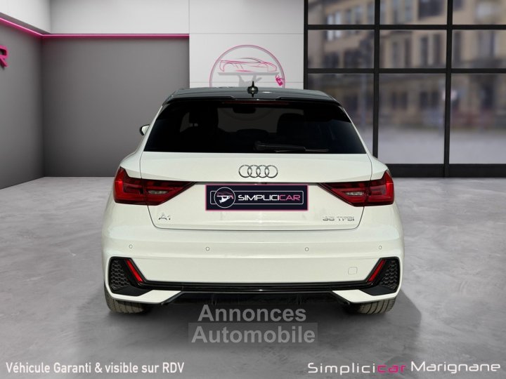 Audi A1 Sportback 35 TFSI 150 ch S tronic 7 S Line Bang Olufsen CarPlay Camera R&eacute;gulateur Garantie 12 Mois - 5