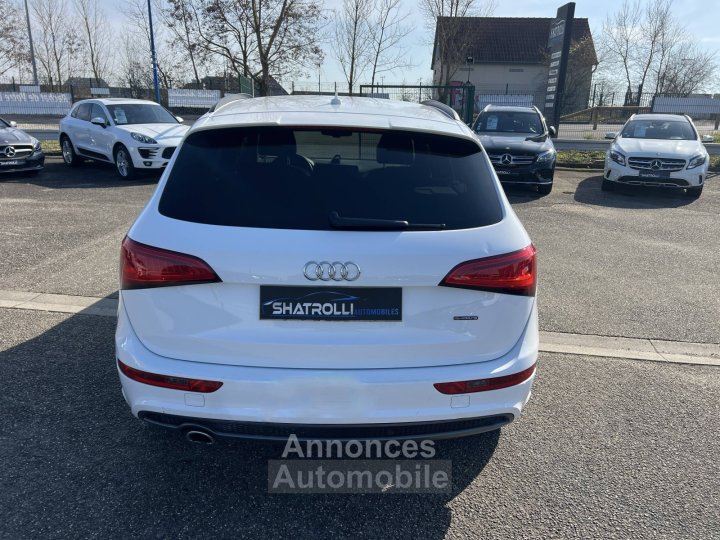 Audi Q5 20 TDI 190ch S-Line Quattro S-Tronic 7 GPS Cam&eacute;ra Entretien a jour - 7