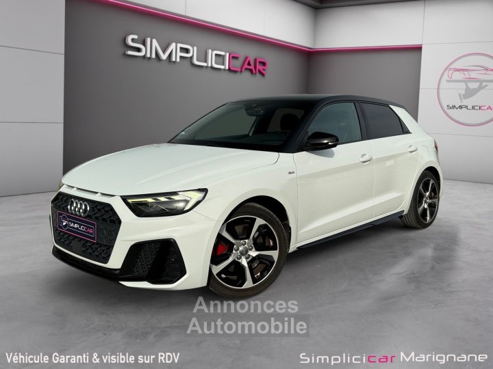 Audi A1 Sportback 35 TFSI 150 ch S tronic 7 S Line Bang Olufsen CarPlay Camera R&eacute;gulateur Garantie 12 Mois - 8