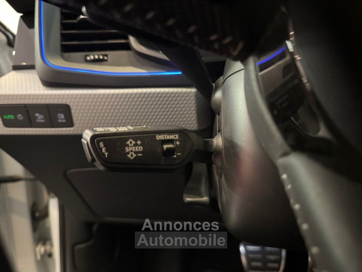 Audi A1 Sportback 35 TFSI 150 ch S tronic 7 S Line Bang Olufsen CarPlay Camera R&eacute;gulateur Garantie 12 Mois - 21