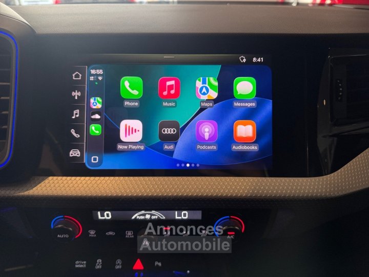 Audi A1 Sportback 35 TFSI 150 ch S tronic 7 S Line Bang Olufsen CarPlay Camera R&eacute;gulateur Garantie 12 Mois - 22