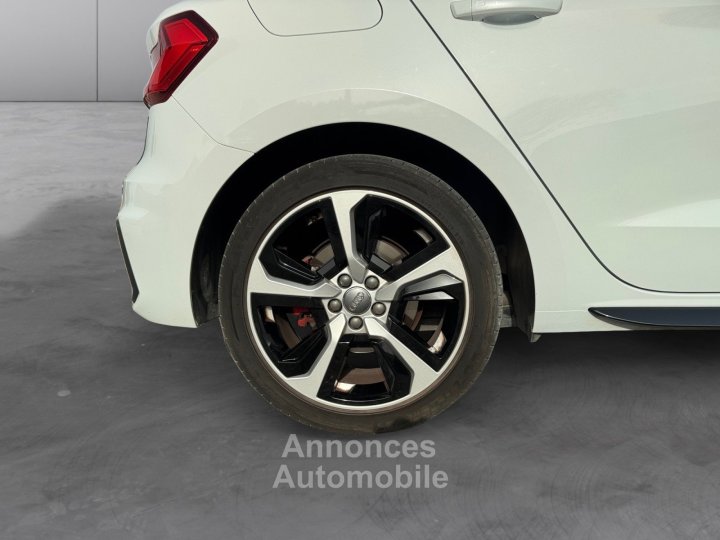 Audi A1 Sportback 35 TFSI 150 ch S tronic 7 S Line Bang Olufsen CarPlay Camera R&eacute;gulateur Garantie 12 Mois - 25
