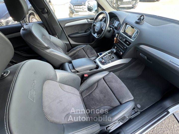 Audi Q5 20 TDI 190ch S-Line Quattro S-Tronic 7 GPS Cam&eacute;ra Entretien a jour - 12