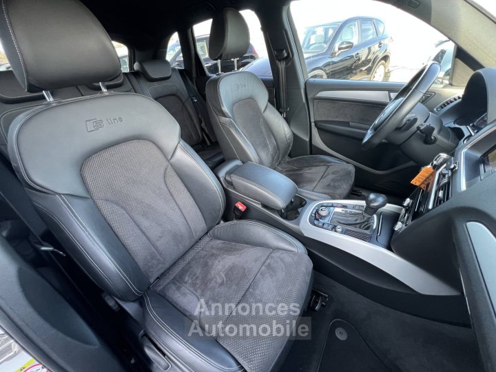 Audi Q5 20 TDI 190ch S-Line Quattro S-Tronic 7 GPS Cam&eacute;ra Entretien a jour - 14