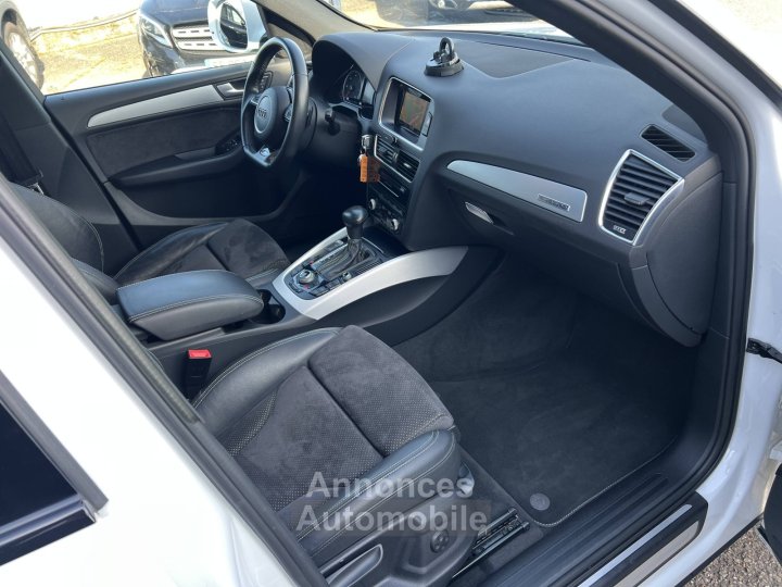 Audi Q5 20 TDI 190ch S-Line Quattro S-Tronic 7 GPS Cam&eacute;ra Entretien a jour - 16