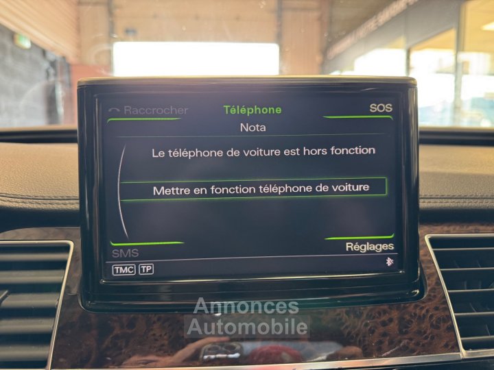 Audi A8 Avus 20 TFSi Hybrid Tiptronic 245 CV - Cam&eacute;ra de recul - si&egrave;ges chauffants - 26
