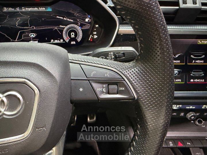 Audi Q3 40 TFSI 190 ch S tronic 7 Quattro S line - 22