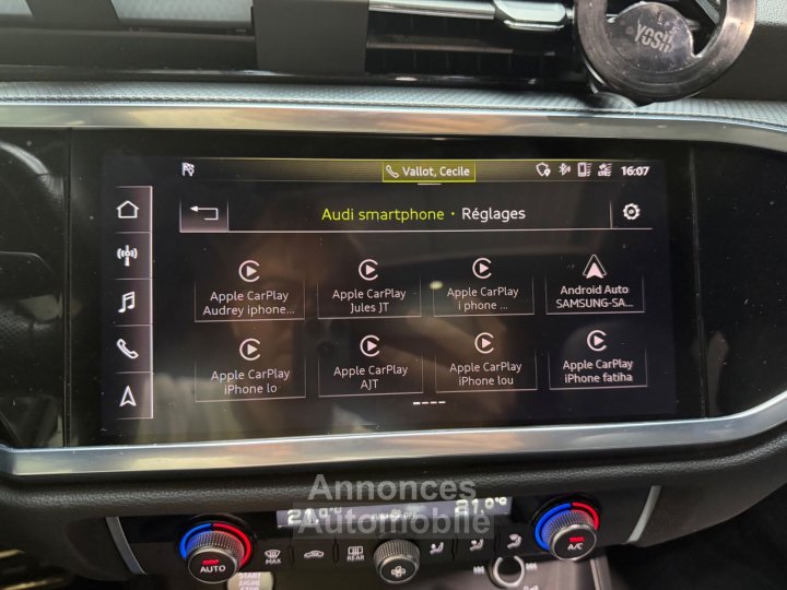 Audi Q3 40 TFSI 190 ch S tronic 7 Quattro S line - 36