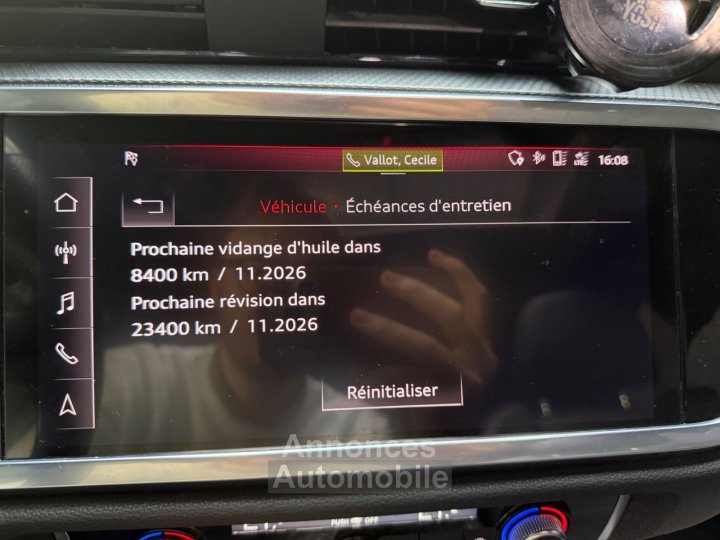 Audi Q3 40 TFSI 190 ch S tronic 7 Quattro S line - 38