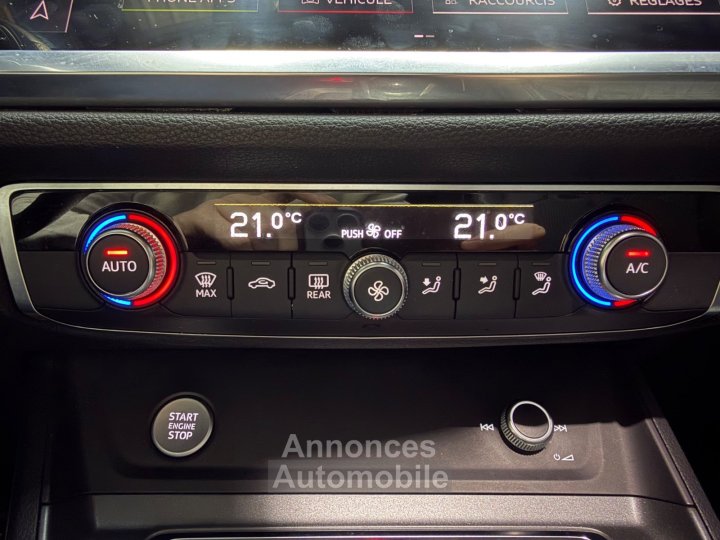 Audi Q3 40 TFSI 190 ch S tronic 7 Quattro S line - 39