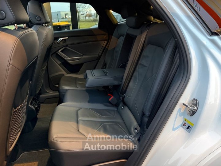 Audi Q3 Sportback 45 TFSi e 245ch S Line Tronic6 2&egrave;me main ? Entretien complet Toit Ouvrant JA 19 LED Sound System Cockpit%2B Cuir Sport Chauffant Pack Black Cam&eacute;ra Key - 6