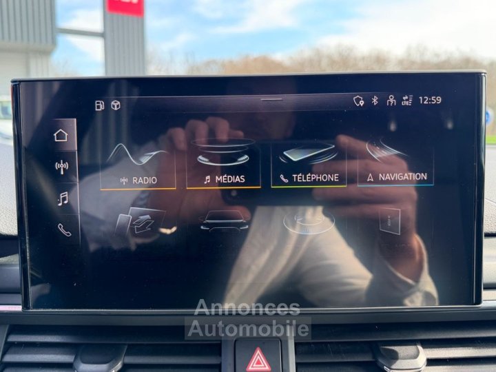 Audi A4 Avant 35 TDi 20d 163ch Design S-Tronic7 S&S Entretien complet  Cuir Electrique Chauffant M&eacute;moire ACC Lane Assist Hayon Sound System Clim 3 zones CarP - 12