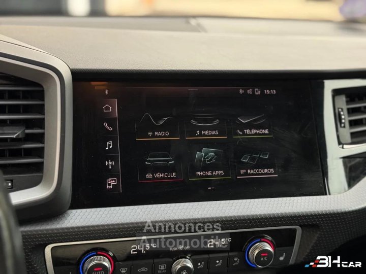 Audi A1 SPORTBACK 10 25 TFSI 95cv DESIGN / SIEGES CHAUFFANTS / SUIVI ENTRETIEN / GARANTIE 6 MOIS - 16