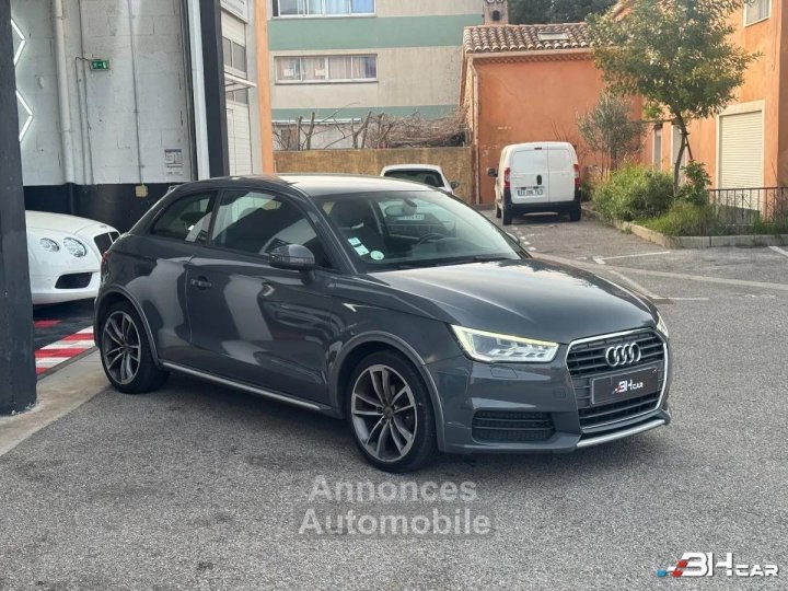 Audi A1 10 TFSI 95cv ULTRA AMBITION LUXE S-TRONIC / CLIMATISATION / FEUX AUTO / GARANTIE - 4