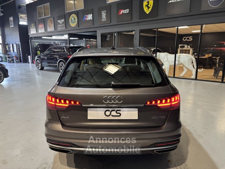 Audi A4 Avant 30 TDI 136 S tronic Business line TVA / 1 ere main - 6