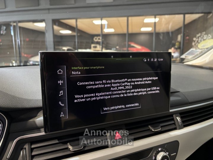 Audi A4 Avant 30 TDI 136 S tronic Business line TVA / 1 ere main - 22