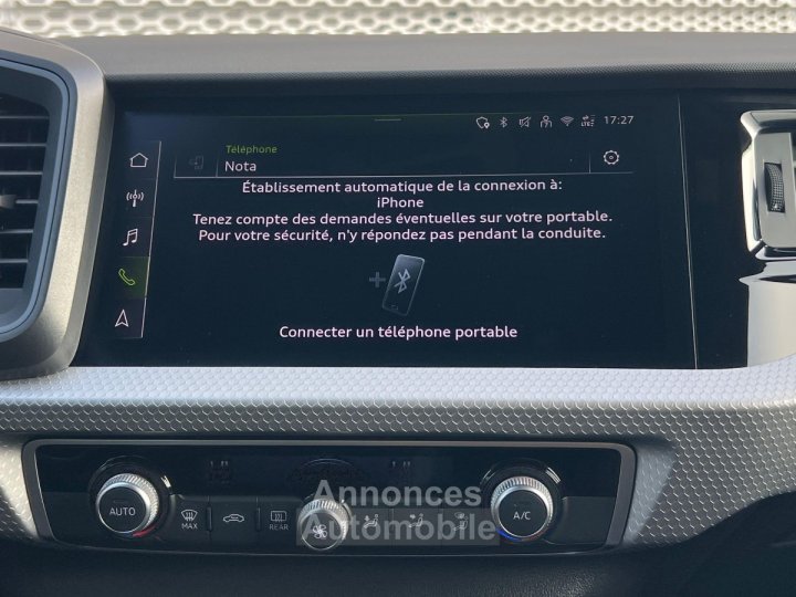 Audi A1 Sportback 30 TFSI 116 ch S tronic 7 S Line Plus - 11