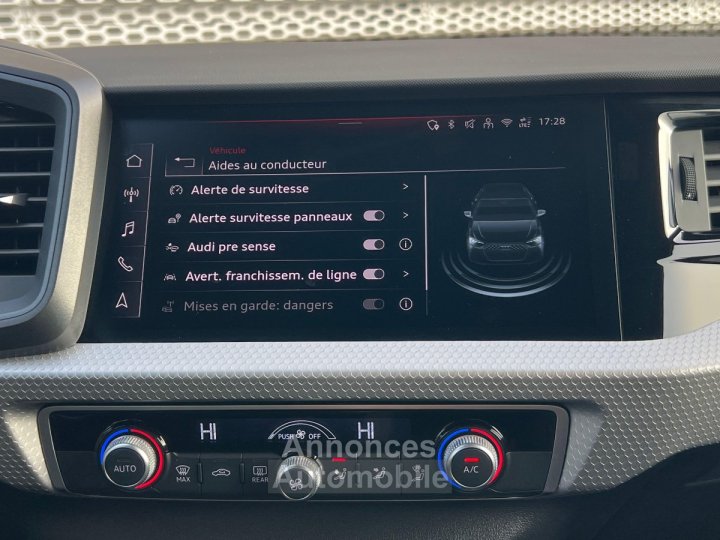 Audi A1 Sportback 30 TFSI 116 ch S tronic 7 S Line Plus - 13