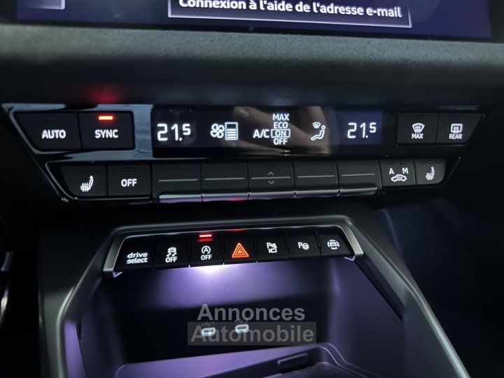 Audi A3 BERLINE Berline TFSI Mild Hybrid 150 S tronic 7 S line - 23