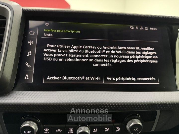 Audi A1 Sportback 25 TFSI 95 ch S tronic 7 Design - 35