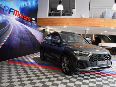 Audi Q5 S-Line 40 TDI 204 Quattro S-Tronic GPS Virtual ACC Offroad Bang Olufsen TO Hayon Lane Lumi&egrave;re D&rsquo;Ambiance JA 20   - 9