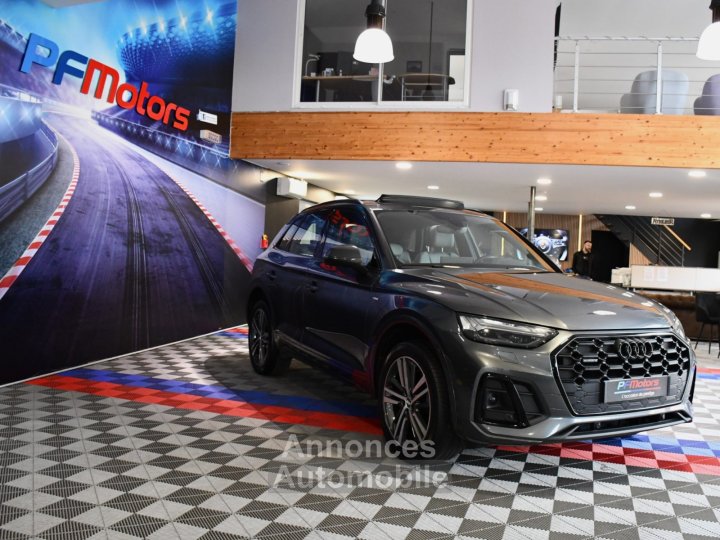 Audi Q5 S-Line 40 TDI 204 Quattro S-Tronic GPS Virtual ACC Offroad Bang Olufsen TO Hayon Lane Lumi&egrave;re D&rsquo;Ambiance JA 20 - 9