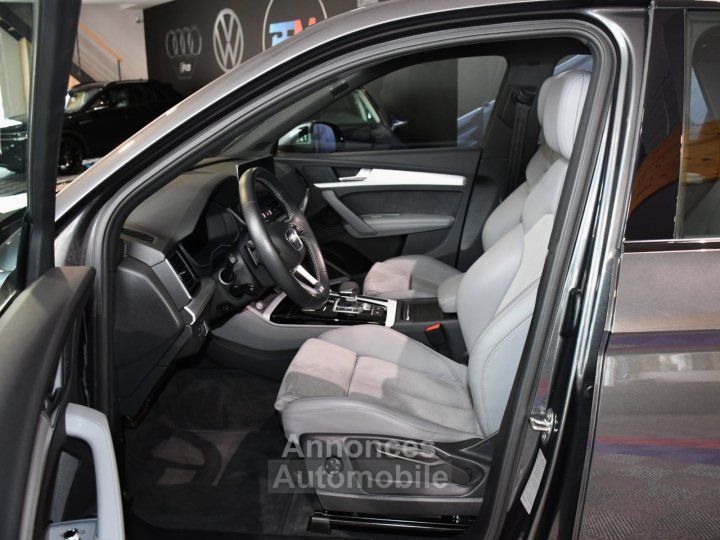 Audi Q5 S-Line 40 TDI 204 Quattro S-Tronic GPS Virtual ACC Offroad Bang Olufsen TO Hayon Lane Lumi&egrave;re D&rsquo;Ambiance JA 20 - 13