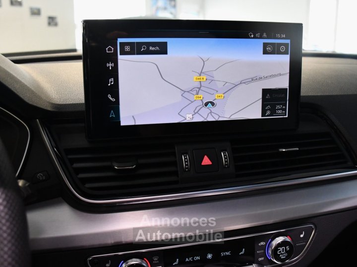 Audi Q5 S-Line 40 TDI 204 Quattro S-Tronic GPS Virtual ACC Offroad Bang Olufsen TO Hayon Lane Lumi&egrave;re D&rsquo;Ambiance JA 20 - 21