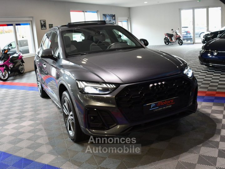 Audi Q5 S-Line 40 TDI 204 Quattro S-Tronic GPS Virtual ACC Offroad Bang Olufsen TO Hayon Lane Lumi&egrave;re D&rsquo;Ambiance JA 20 - 31